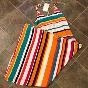 Striped maxi dress by Fleur Bleue